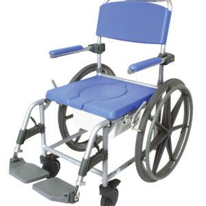 Douchestoel/Toiletstoel atlantic zelfbeweger zitbreedte 46 cm